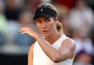 Danielle Collins in the Charelston Open 2024 - Day 5